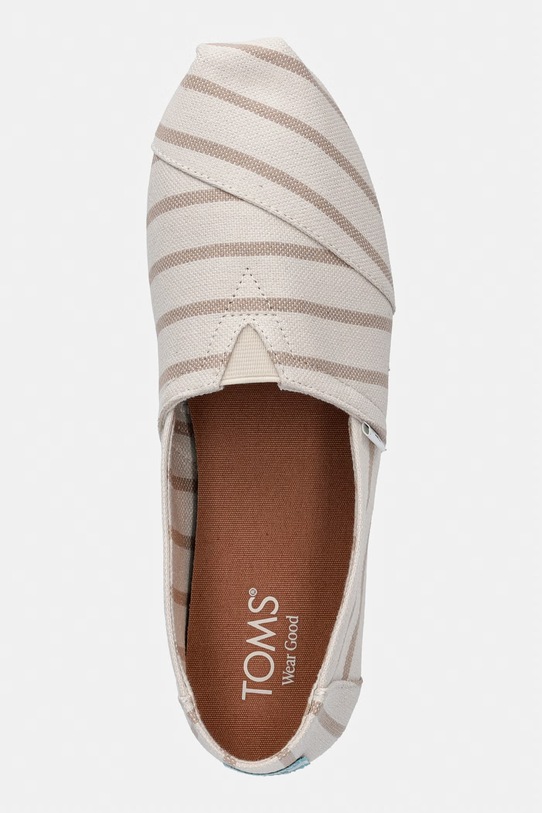 Toms espadryle damskie ALPARGATA CLASSIC beżowy 10023264