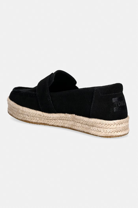 Obuv Toms espadrilky dámske semišové BLAKELY 10023067 čierna