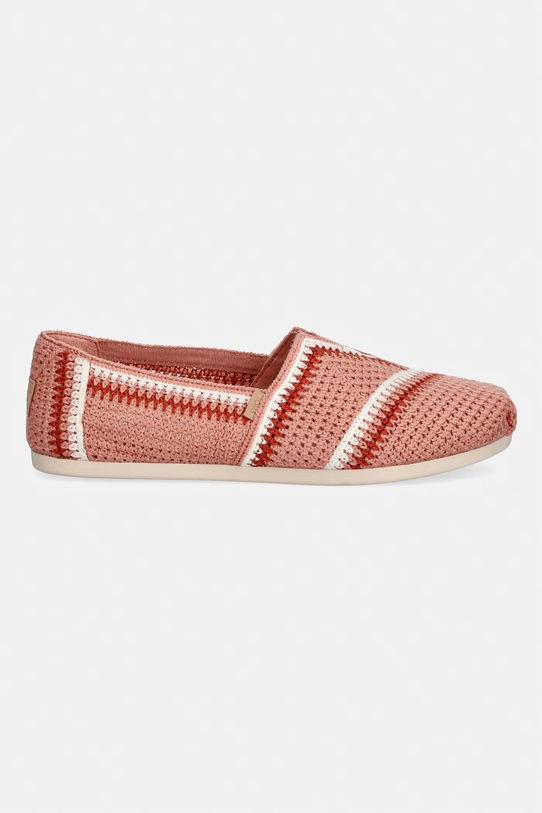Toms espadryle damskie ALPARGATA CLASSIC 10023024 różowy SS26