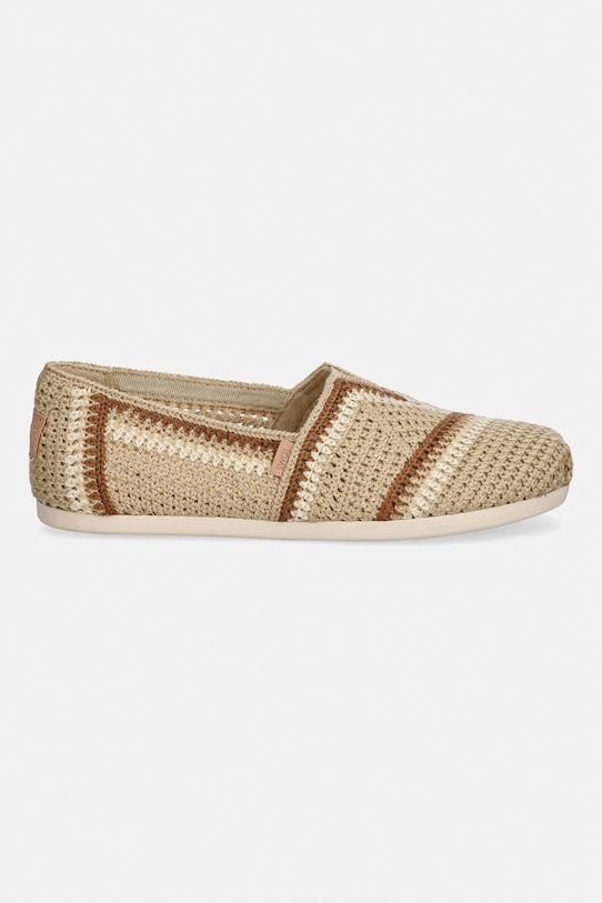 Toms espadryle damskie ALPARGATA CLASSIC 10023041 beżowy SS26