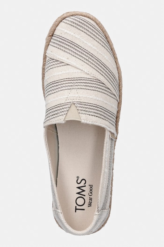 Toms espadryle damskie ALPARGATA ROPE 2.0 beżowy 10023038