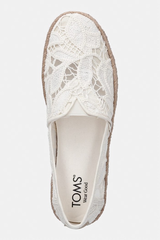 Toms espadrilky dámske ALPARGATA ROPE 2.0 biela 10023030
