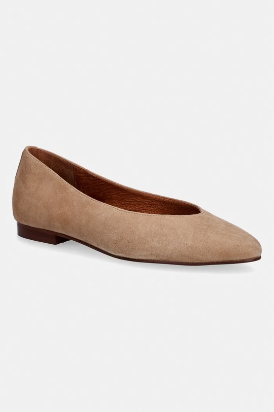 Μπαλαρίνες σουέτ Jonak DASSUS VELOURS μπεζ 3800162