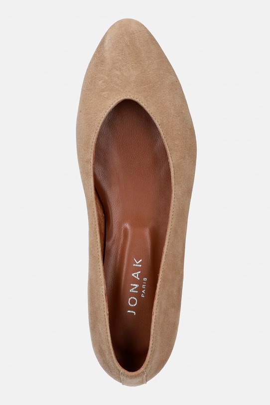 Μπαλαρίνες σουέτ Jonak DASSUS VELOURS μπεζ 3800162