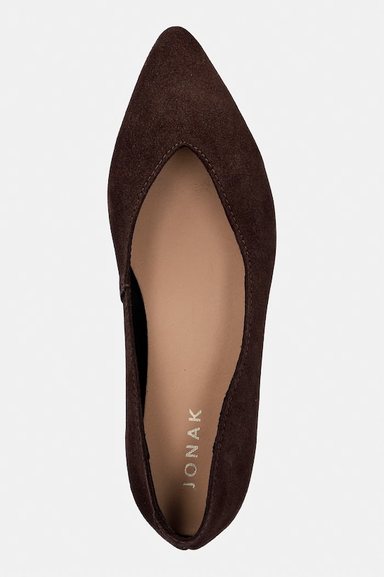 Μπαλαρίνες σουέτ Jonak NOEMIE CROUTE καφέ 3800360