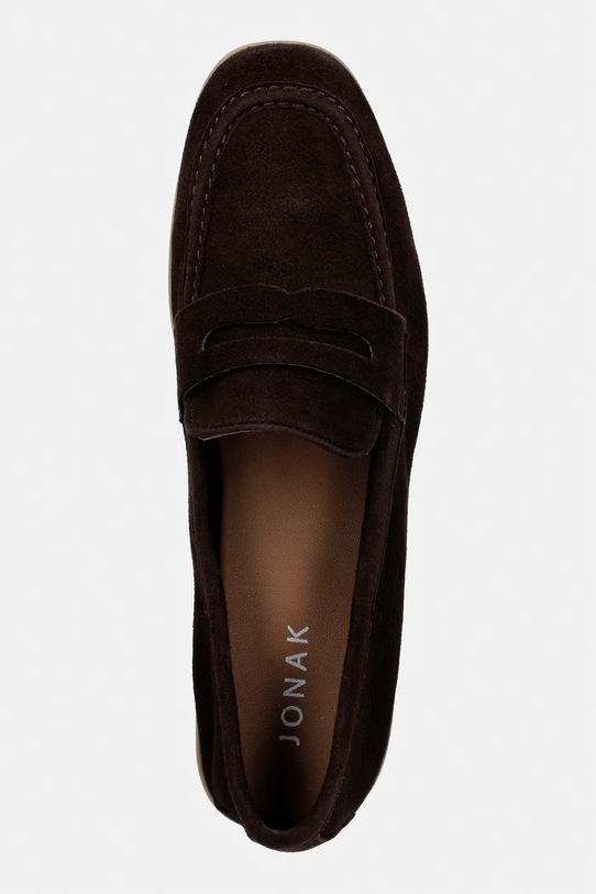 Jonak mokasyny damskie zamszowe brązowy 3600020