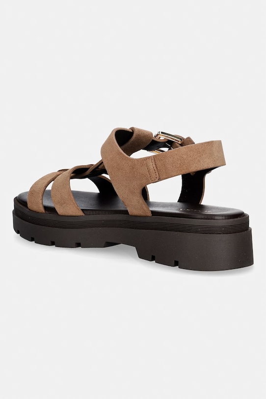 Cipők Jonak szandál női velúr LAGUNE CROUTE 3800043 barna