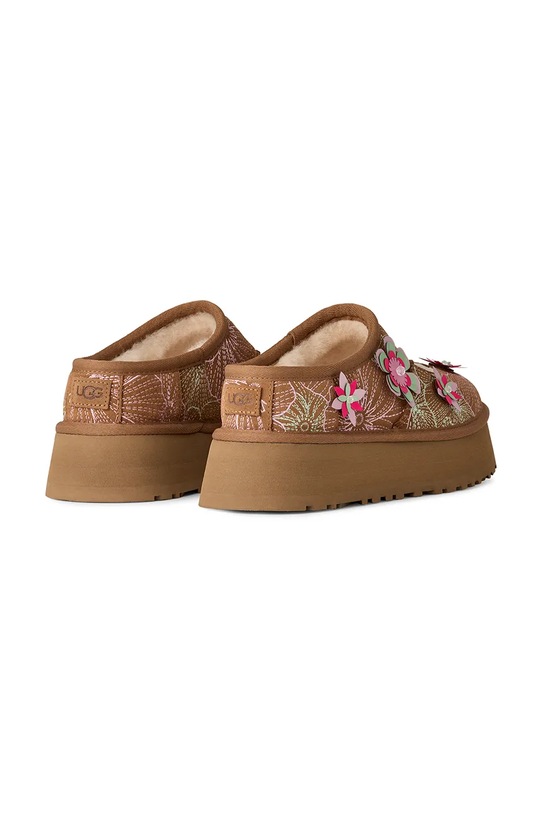 Obuwie UGG baleriny zamszowe W Bea Mary Jane Meadow 1177151.CHE brązowy