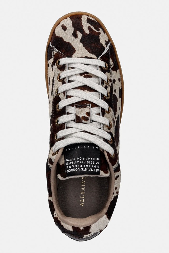 AllSaints sneakersy skórzane Leon Sneaker beżowy W060FE