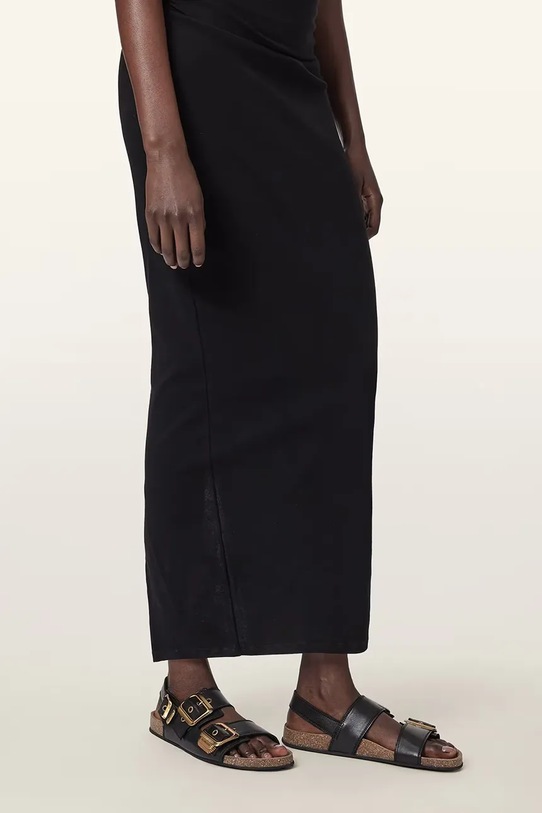 AllSaints sandale s niskim potplatom za žene od kože Staffa Sandal W044FE