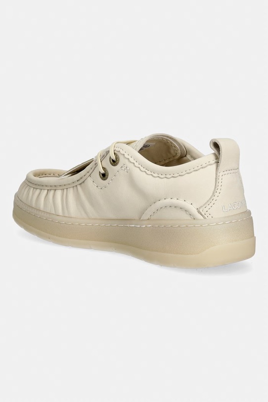 Obuća Lacoste cipele za žene od kože Umpire WMN Sneakers 51SFA0121 bež
