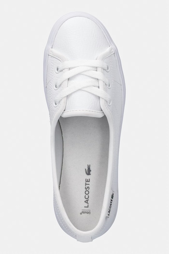Lacoste Median LTH Sneakers Αθλητικά Γυναικεία δερμάτινα λευκό 51SFA0130