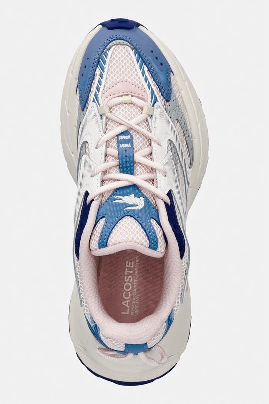 Lacoste L003 Neo Shot Sneakers Bleu Blanc Pink Story кросівки жіночі рожевий 51SFA0143