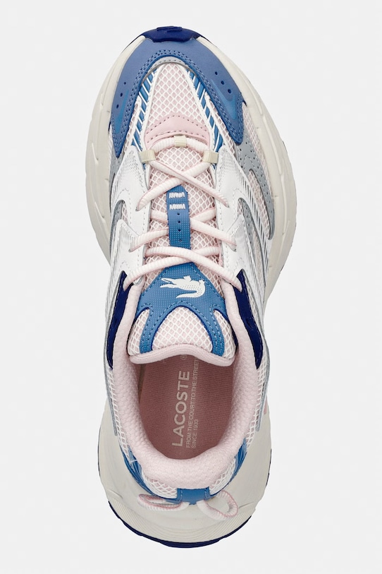 Lacoste L003 Neo Shot Sneakers Bleu Blanc Pink Story кросівки жіночі рожевий 51SFA0143