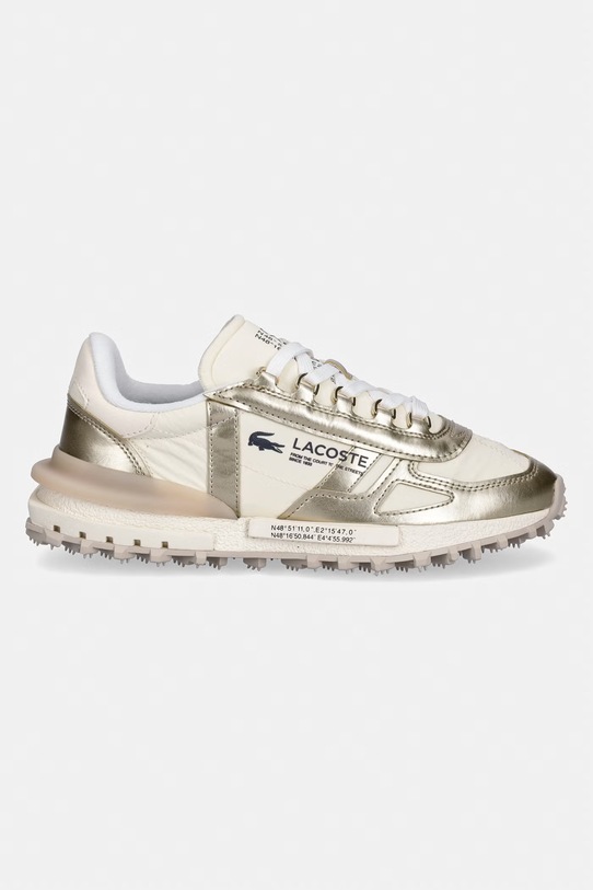 Tenisice Lacoste Elite Active Sneakers Liquid Gold Pack 51SFA0168 bež SS26