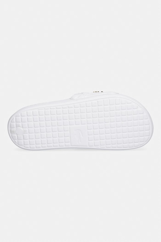 Lacoste dámske šľapky Serve Slides Hybrid Monogram Pack 51CFA0031 biela