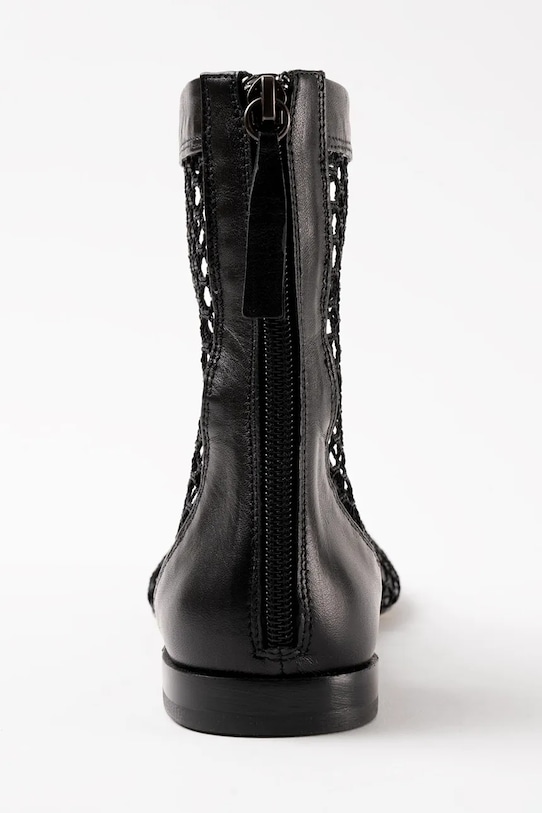 Souliers Martinez členkové čižmy na plochom podpätku dámske MAXIMA MAXIMA.BLACK čierna SS26