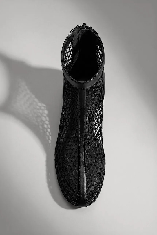 Boty Souliers Martinez kotníkové boty na plochém podpatku dámské MAXIMA MAXIMA.BLACK černá