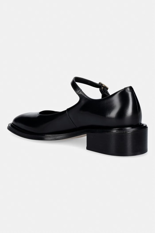 Obuwie Souliers Martinez czółenka skórzane PENELOPE PENELOPE.BLACK czarny