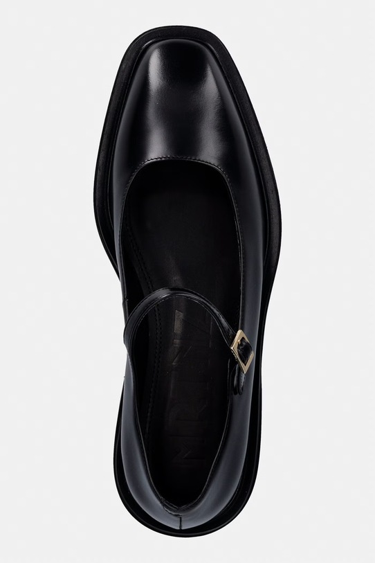 Souliers Martinez czółenka skórzane PENELOPE czarny PENELOPE.BLACK