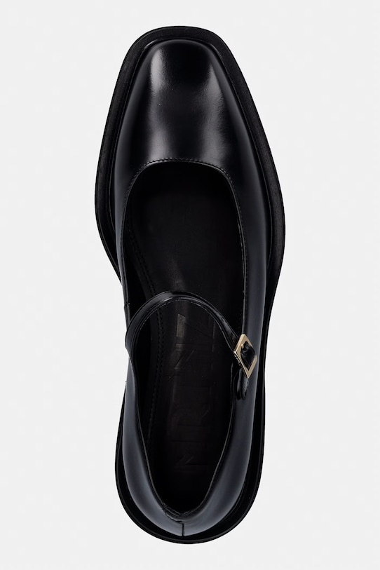 Kožené lodičky Souliers Martinez PENELOPE černá PENELOPE.BLACK