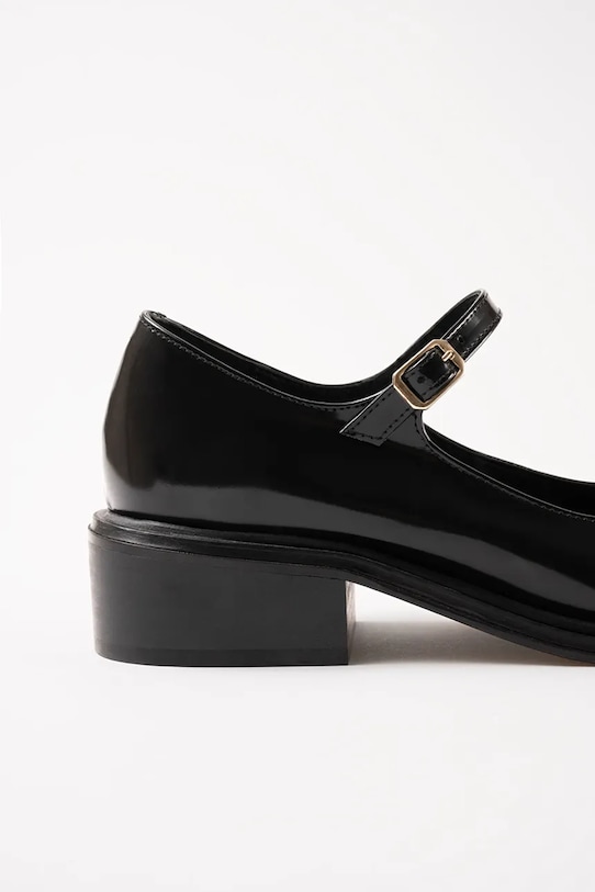 Kožené lodičky Souliers Martinez PENELOPE PENELOPE.BLACK
