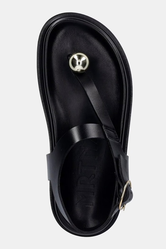 Souliers Martinez sandály dámské kožené SPIAGGIA černá SPIAGGIA.BLACK