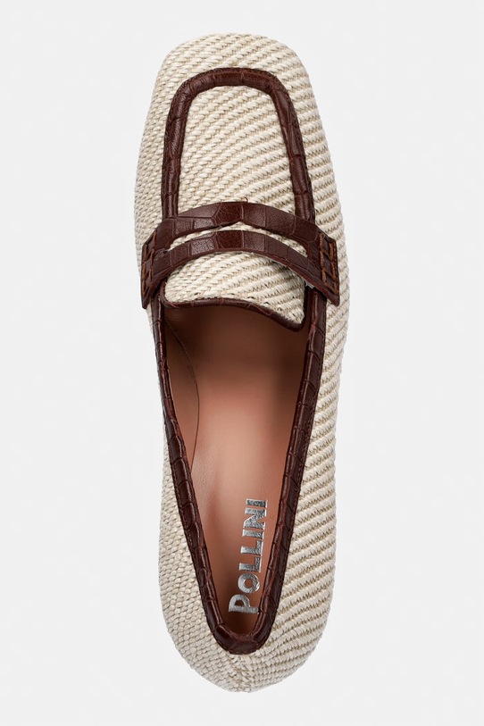 Pollini czółenka beżowy SA10117M1OTN110A