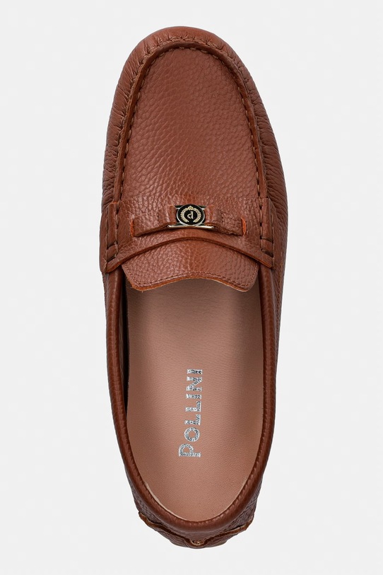 Usnjeni mokasini Pollini rjava SA10151G1OTD0217