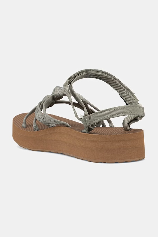 Obuwie Teva sandały damskie Midform Kena Slim 1173494 zielony