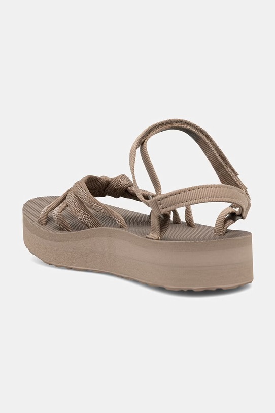 Obuwie Teva sandały damskie Midform Kena Slim 1173494 beżowy