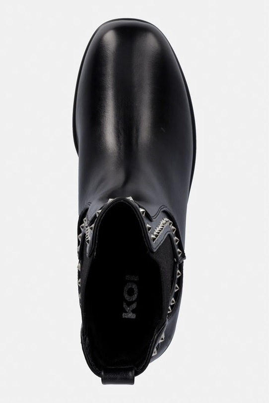 Μπότες τσέλσι Koi Footwear Anise Studded Chelsea Boots μαύρο Anise.Studded.Chelsea
