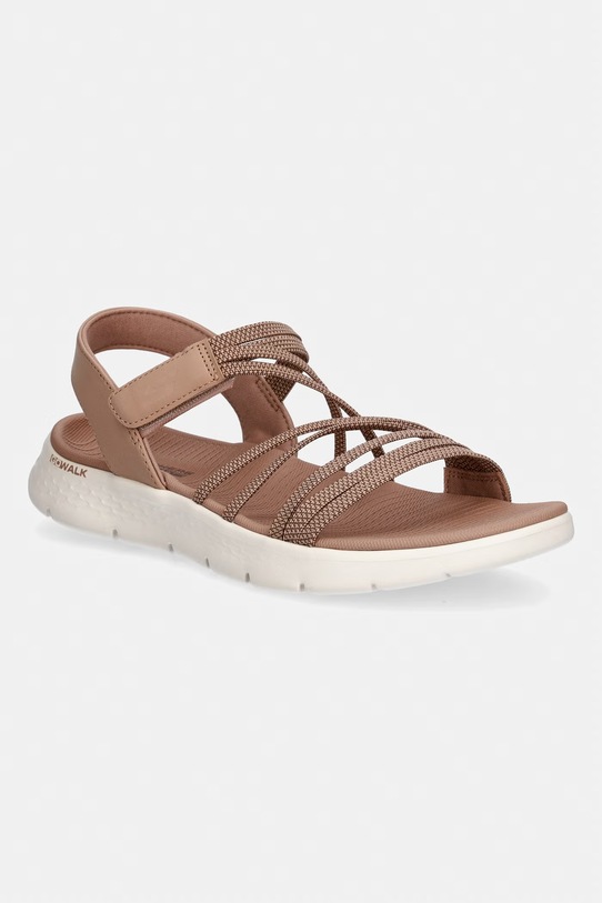 Skechers sandały damskie GO WALK FLEX beżowy 141473