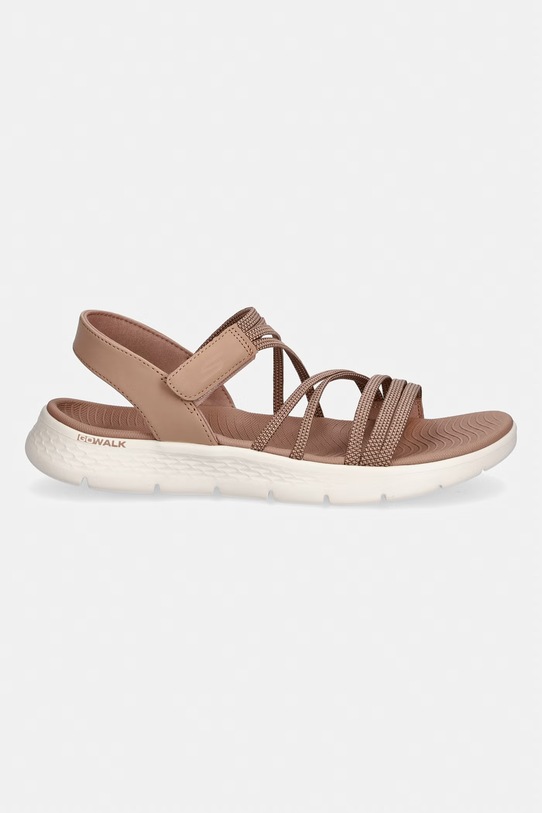 Skechers sandały damskie GO WALK FLEX 141473 beżowy SS26