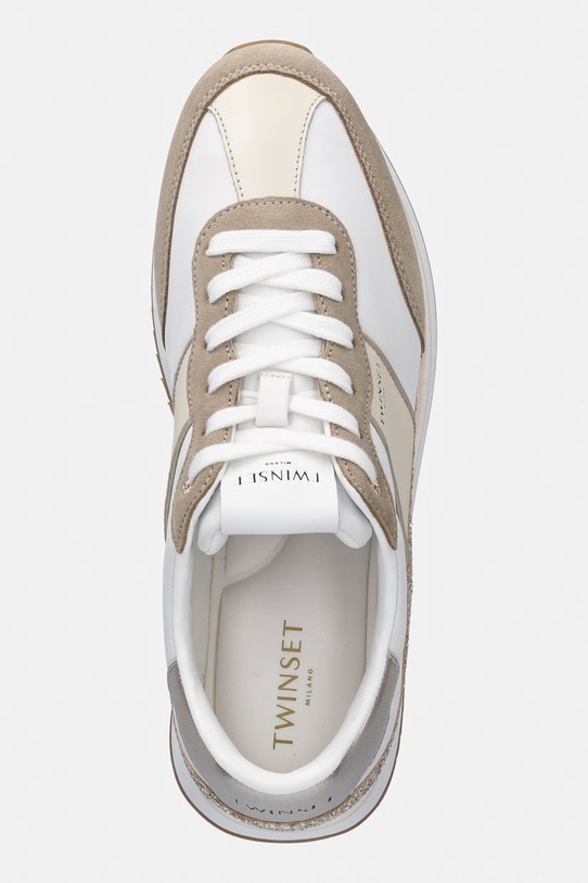 Twinset sneakersy beżowy 261TCP020.13246