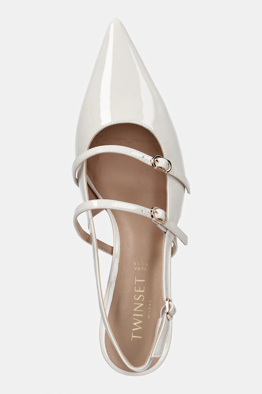 Twinset szpilki beżowy 261TCP044.00381