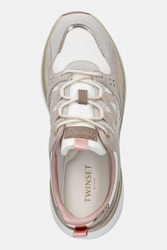 Twinset sneakersy beżowy 261TCP022.13250