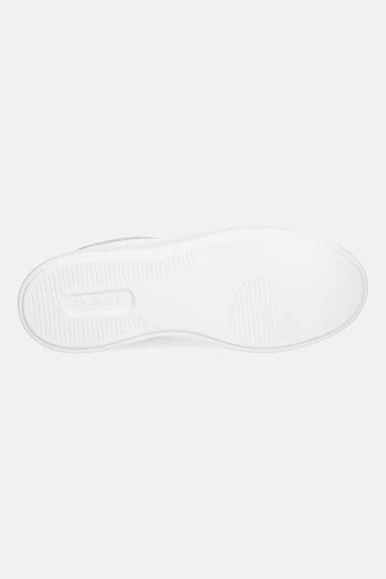 Twinset sneakersy skórzane 261TCP016.13246 biały