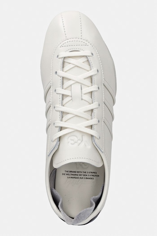 Y-3 sneakersy skórzane TOKYO beżowy KI0882