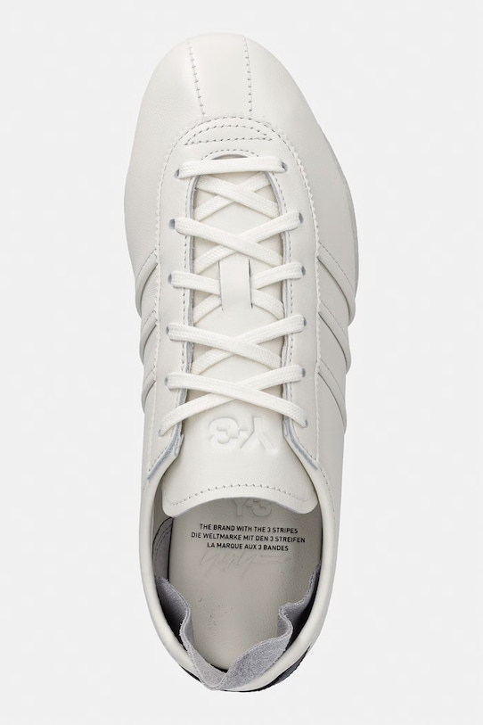 Y-3 sneakersy skórzane TOKYO beżowy KI0882