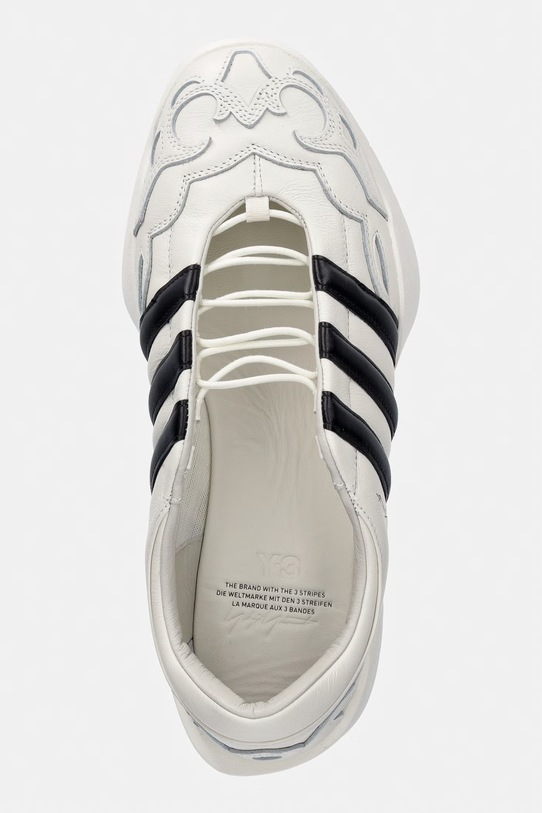 Y-3 REGU MARY JANE sneakersy damskie skórzane beżowy KJ9083