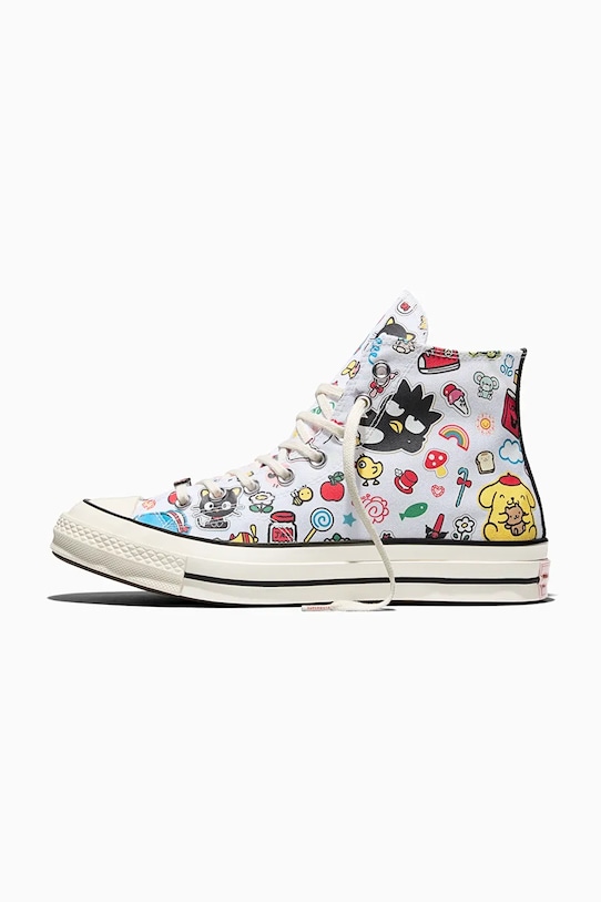 Converse Converse x Hello Kitty Chuck 70 HI trampki damskie biały A17696C