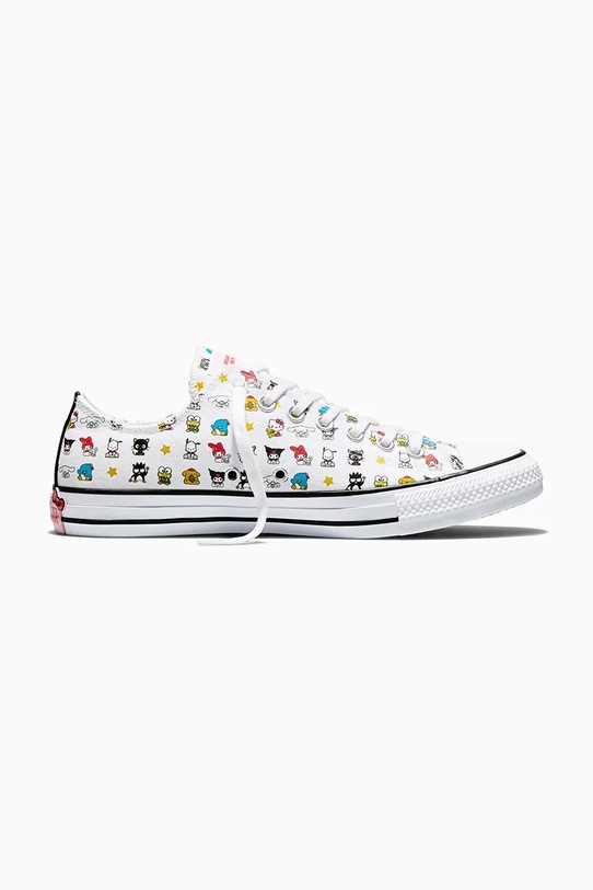 Converse Converse x Hello Kitty Chuck Taylor All Star OX trampki damskie biały A17700C