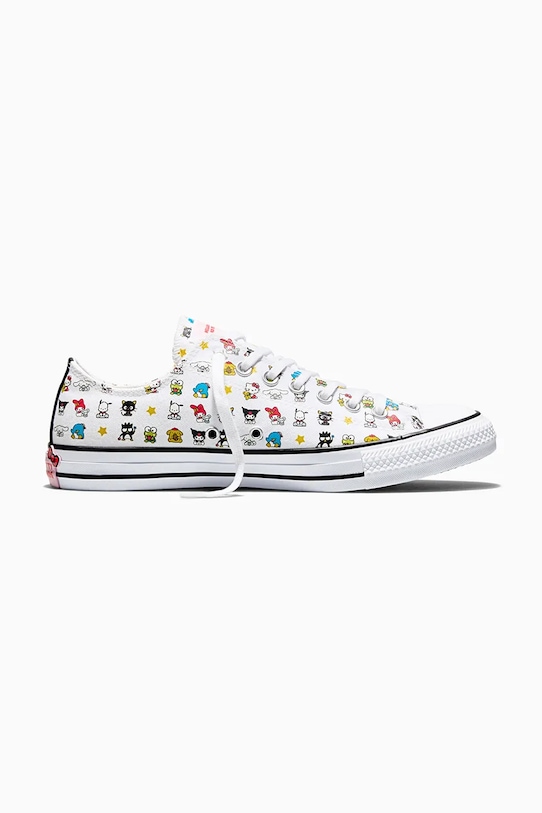 Converse Converse x Hello Kitty Chuck Taylor All Star OX tenisice za žene bijela A17700C