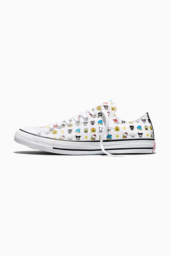 Converse Converse x Hello Kitty Chuck Taylor All Star OX trampki damskie biały A17700C