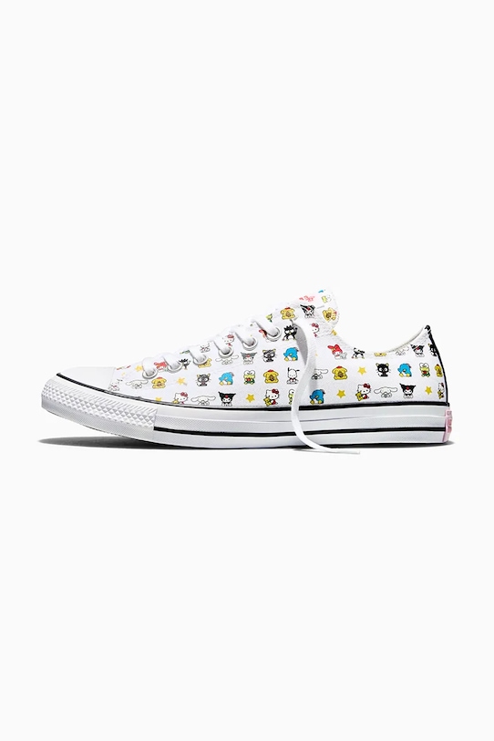 Converse Converse x Hello Kitty Chuck Taylor All Star OX trampki damskie biały A17700C