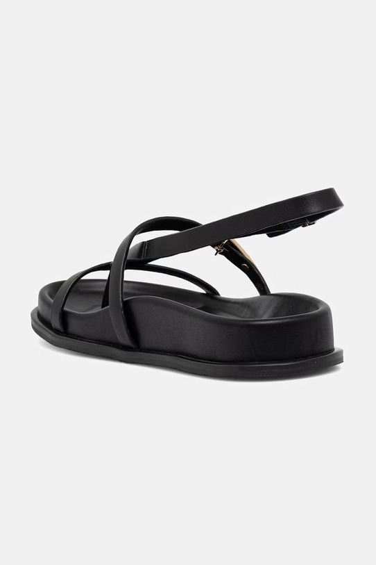 Παπούτσια Valentino σανδάλια γυναικεία δερμάτινα DRESS 91D2501OFF7.550 μαύρο