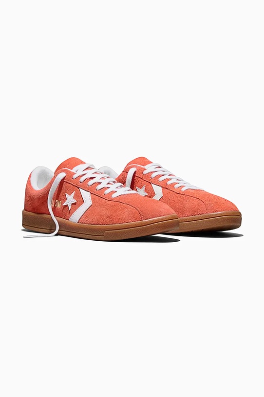 Converse sneakersy zamszowe All Star Classic Trainer A16030C pomarańczowy SS26