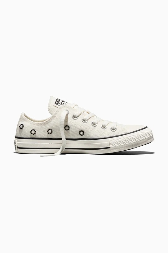 Πάνινα παπούτσια Converse Chuck Taylor All Star φλατ λευκό A17784C
