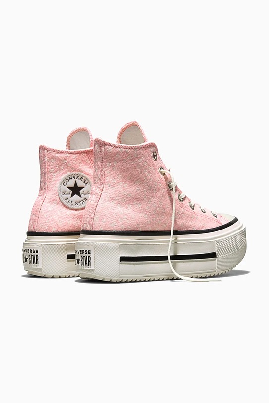 Παπούτσια Πάνινα παπούτσια Converse Ctas Double Stack A17882C ροζ